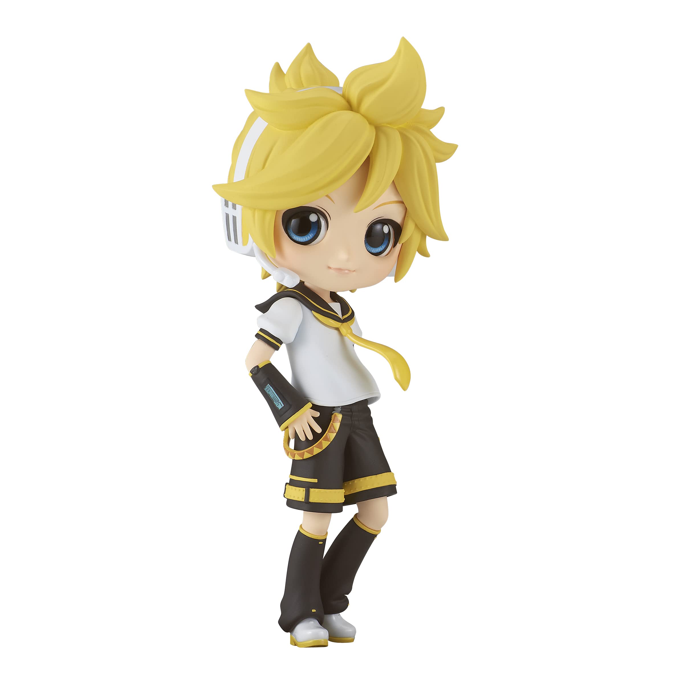 Banpresto - Kagamine Rin/Len - Kagamine Len (Ver A), Bandai Spirits Q Figura Posket Banpresto - Kagamine Rin/Len - Kagamine Len (Ver A), Bandai Spirits Q Figura Posket